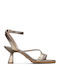 Leather Sandals Bronze