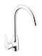 Ferro Bag4 Algeo Kitchen Faucet Counter Silver