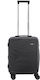 Xplorer Cabin Travel Suitcase Black with 4 Wheels