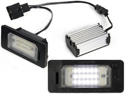 Carro License Plate Lights Renault Rapid Skoda Octavia Fabia Superb Yeti Rapid Set 2 Pieces Carro License Plate Lights Renault Rapid Skoda Octavia Fabia Superb Yeti Rapid Set 2 Pieces