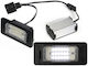 Carro License Plate Lights Renault Rapid Skoda Octavia Fabia Superb Yeti Rapid Set 2 Pieces