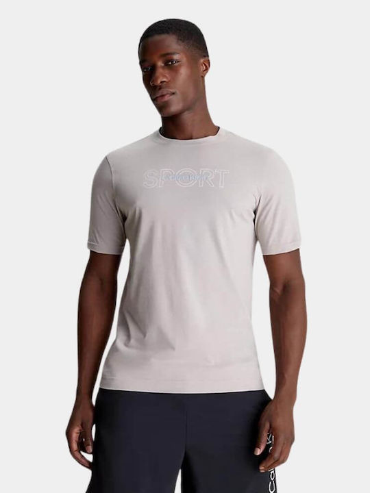 Calvin Klein Men's Short Sleeve T-shirt Gray