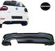Πισινός Προφυλακτήρας Vw Golf V 5 03-08 R32 Look Εξατμίσεις Αριστερά Γυαλιστερό Μαύρο Abs Πλαστικό