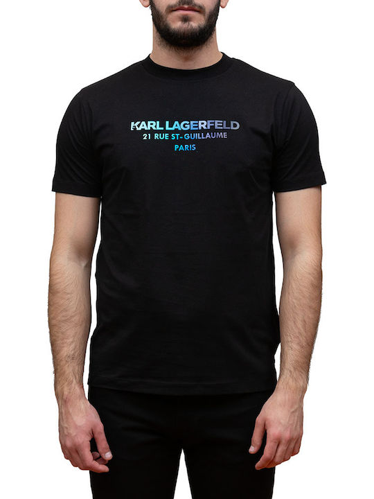 T-shirt Μαύρο