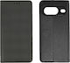 Powertech Book Piele artificială Negru (Google Pixel 8)