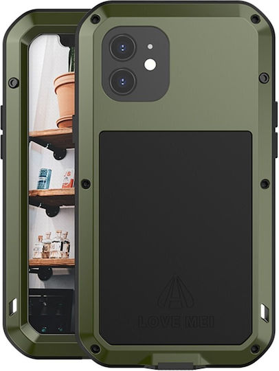 Love Mei Back Cover Metallic Green (iPhone 12 / 12 Pro)