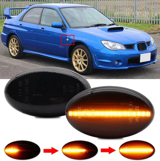 Carro Flash Lumini LED pentru Subaru Padurar / Impreza 2002-2007 2buc