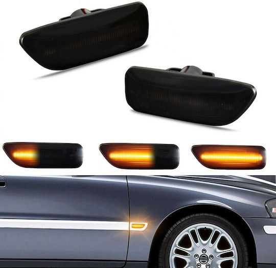 Carro Tinted Flash LED Volvo S60 S80 V70 XC 70 XC 90 2000-2007 Pieces Set