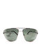 Guess Men's Sunglasses with Silver Metallic Frame and Silver Gradient Mirror Lenses GF0232/11N