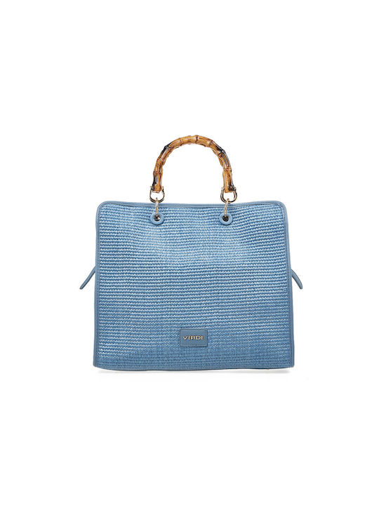 Verde Damen Tasche Hand Blau