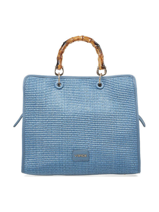 Verde Damentasche Handtasche Blau