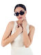 Max Air Women's Sunglasses with Black Plastic Frame and Black Lens MA22433-BLACK