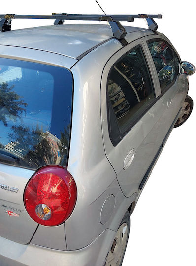 Hermes Μπάρες Οροφής Μεταλλικές για Chevrolet Matiz (Σετ με πόδια)