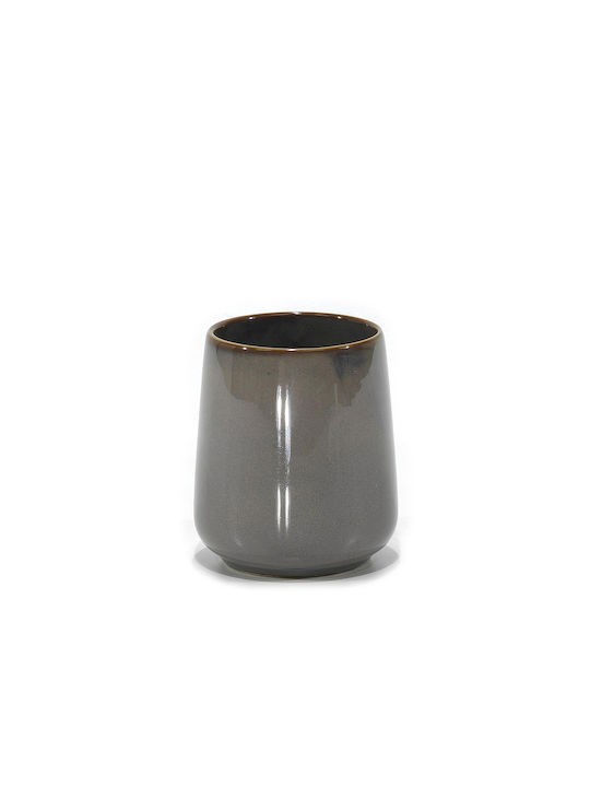 ArteLibre Cup Holder Ceramic Gray