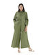 Damen Stoff Hose Grün