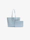 Lacoste Women's Bag Shopper Shoulder Light Blue