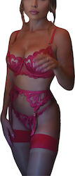 Chicret Sexy Dessous-Set Rot 8520