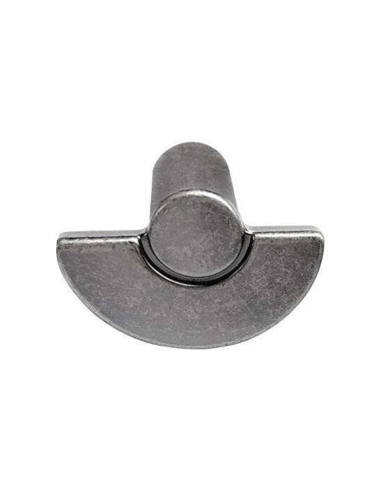 Perfect Antique Knob Furniture made of Metallic & Zamak in Silver Color 37mm ICK-54941 1pcs