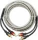 Audio System Z-evo Cable 2x RCA male - 2x RCA male 5m