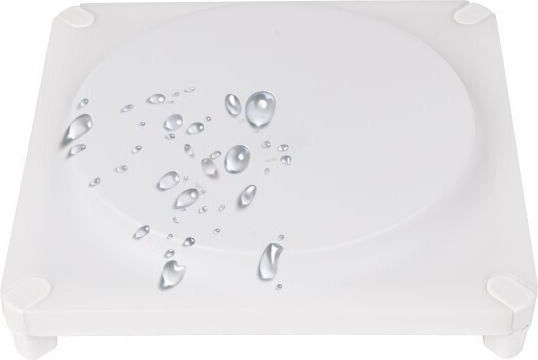 Spot Light Πλαφονιέρα Οροφής Λευκή με Ενσωματωμένο LED