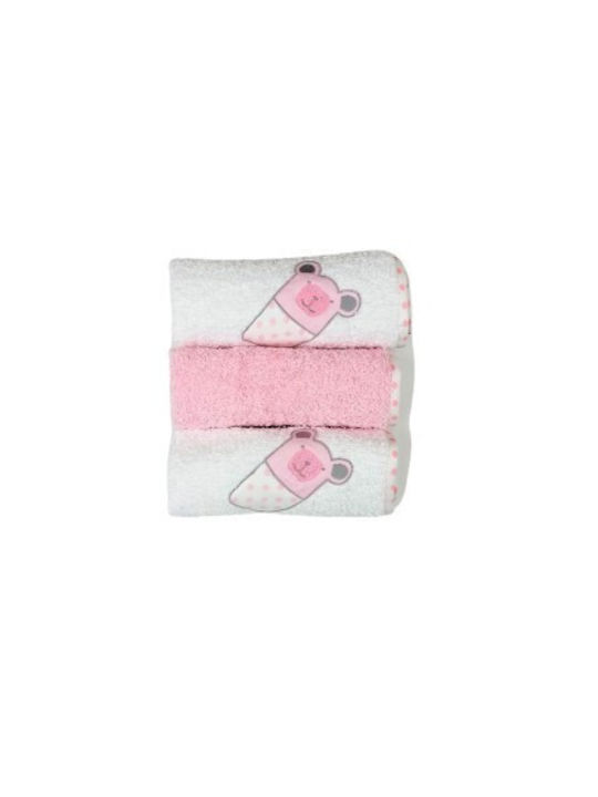 Baby Star Sugar Family Lavete de Umăr Roz 30x30...