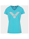Esab Women's Athletic T-shirt Light Blue