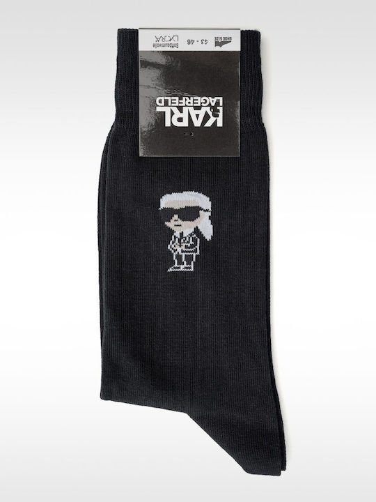 Karl Lagerfeld Чорапи Черни 1Пакет