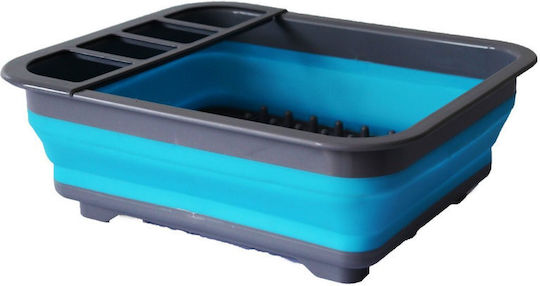 Koopman Στραγγιστήρι Νεροχύτη Πλαστικό Μπλε 52x38x32cm