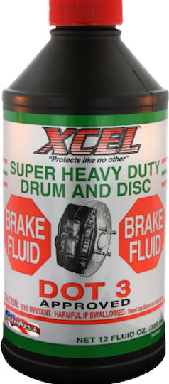 XCEL Υγρά Φρένων DOT 3 1lt