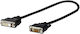 Vivolink Cablu DVI-D - DVI-D de sex feminin 1m Negru