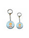 Enesco Keychain Glass