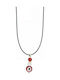 Kostibas 1129-831u, Pendant, Crystal, With Motif, Red