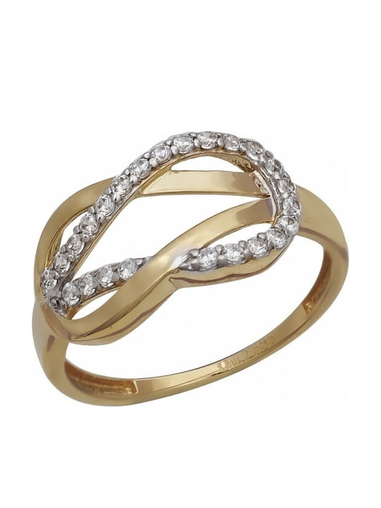 Krini Дамски Пръстен от Злато 14K