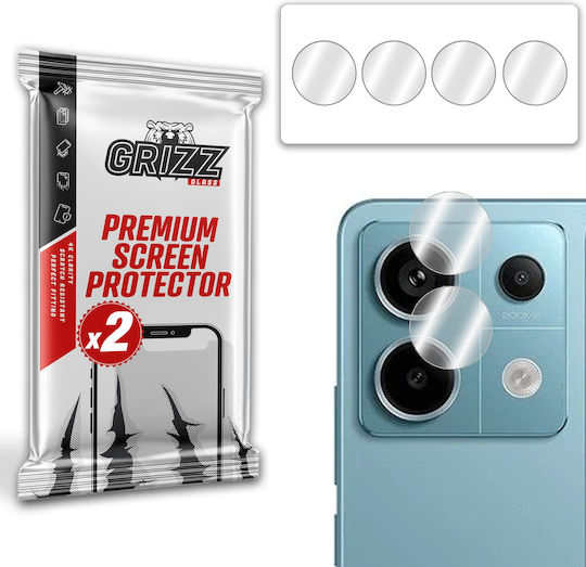 GrizzGlass Hybridglass Προστασία Κάμερας Tempered Glass Διάφανο για το Xiaomi Redmi Note 13 Pro