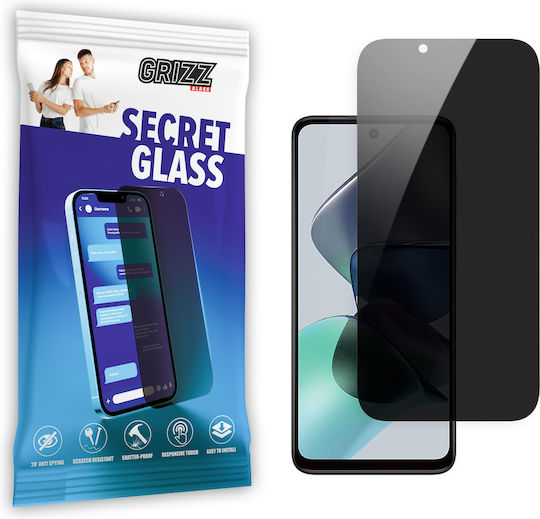 GrizzGlass Ceramic Privacy Screen Protector (Moto G32)