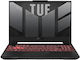 Asus TUF Gaming A15 (FA507NU-LP116W) 15" FHD 144Hz (Ryzen 5-7535HS/16GB/1TB SSD/GeForce RTX 4050/W11 Home) Mecha Gray (GR Keyboard)