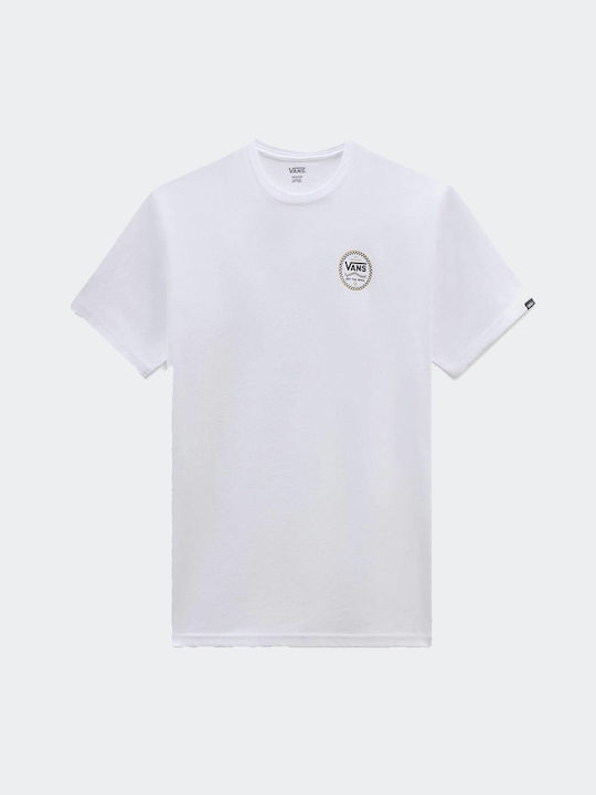 Vans T-shirt Bărbătesc cu Mânecă Scurtă White