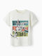 Kinder-T-Shirt Weiß