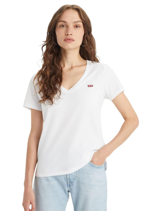 Levi's Perfektes Damen T-Shirt Weiß