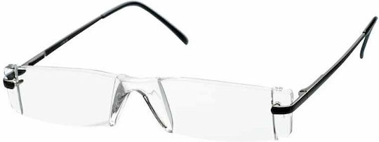 Optix Vision 335 Gray Reading Glasses +1.25 in Black color