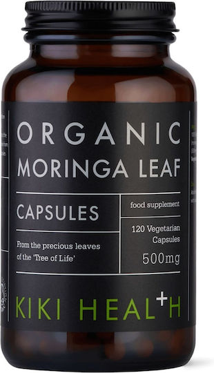 Kiki Health Moringa Leaf Organic 500 Mg [120 Κάψουλες]