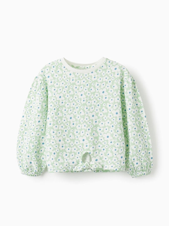 Zippy Kids Blouse Long Sleeve Green