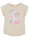 Kids Top Short-sleeved White Sand