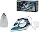 DictroLux Steam Iron 2400W with Ceramic Plate and Continuous Steam Supply 45g/min