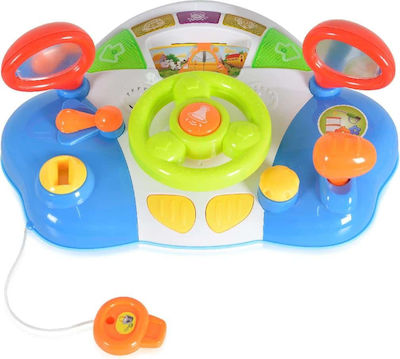 Huanger Steering Wheel with Music for 18++ Months