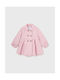 Mayoral Kids Trench Coat Pink