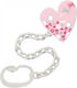 Nuk Chain Pacifier made of Plastic Butterflies ...