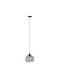 Artekko Pendant Light Black with Socket E27 20x20x20cm