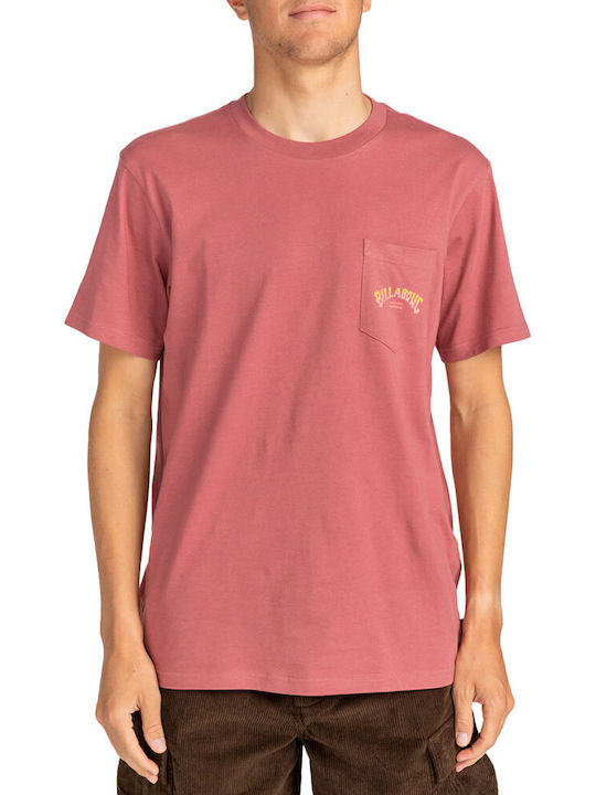 Billabong Stacked Arch T-shirt Rose Dust