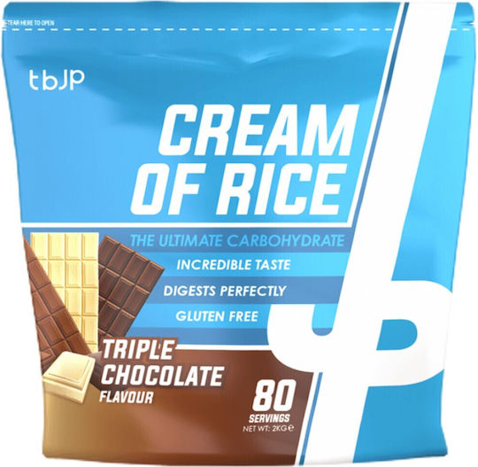 Trained By Jp Cream Of Rice | Complex Carbohydrate [2000 Γραμμάρια] Τριπλή Σοκολάτα